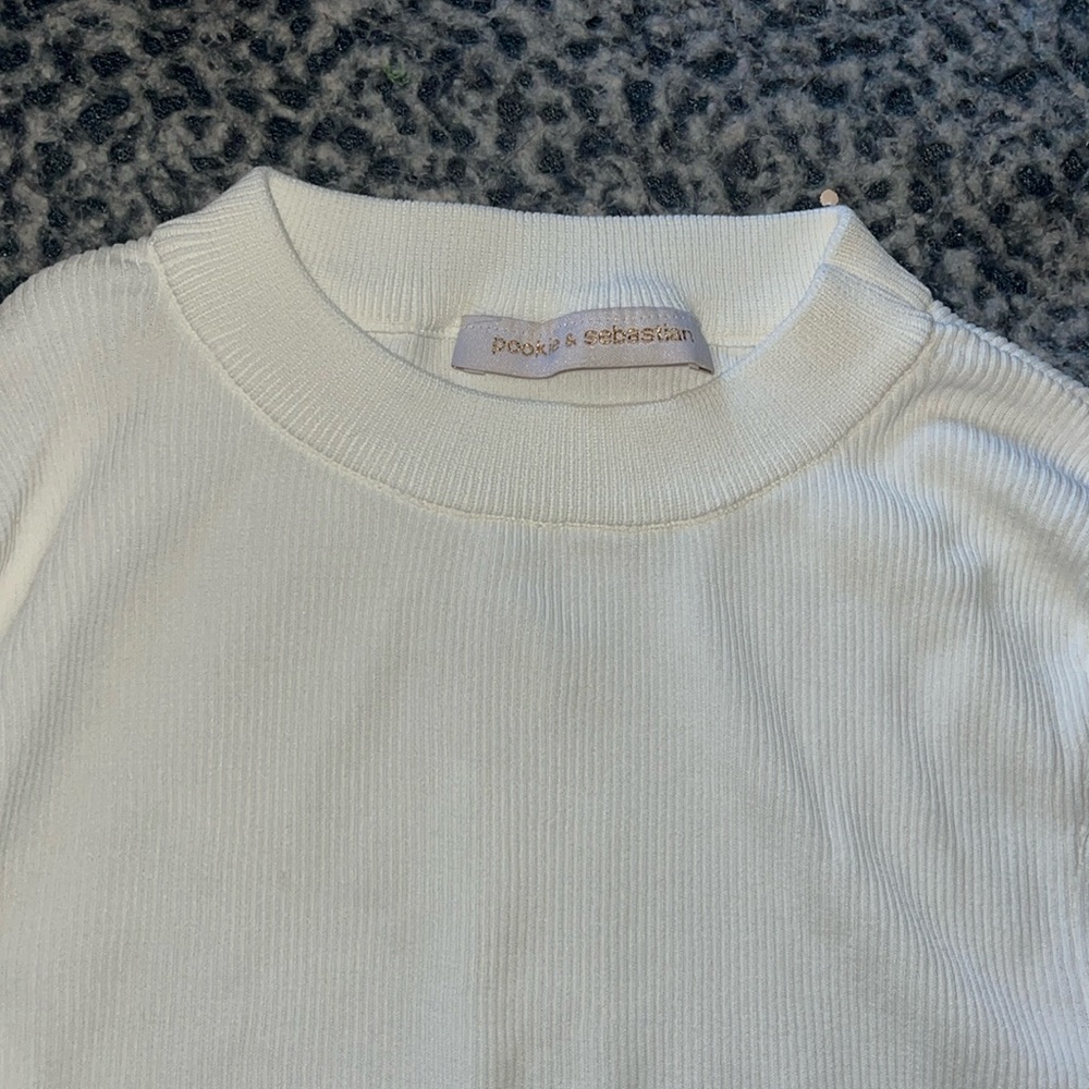 Pookie & Sebastian white long sleeve